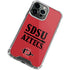 San Diego State University Aztecs Red iPhone 13 Pro Max Clear Case